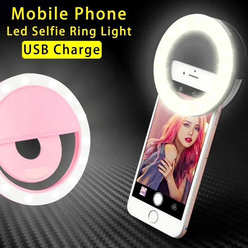 Photography Lighting Studio - Selfie Light Clip On Light For