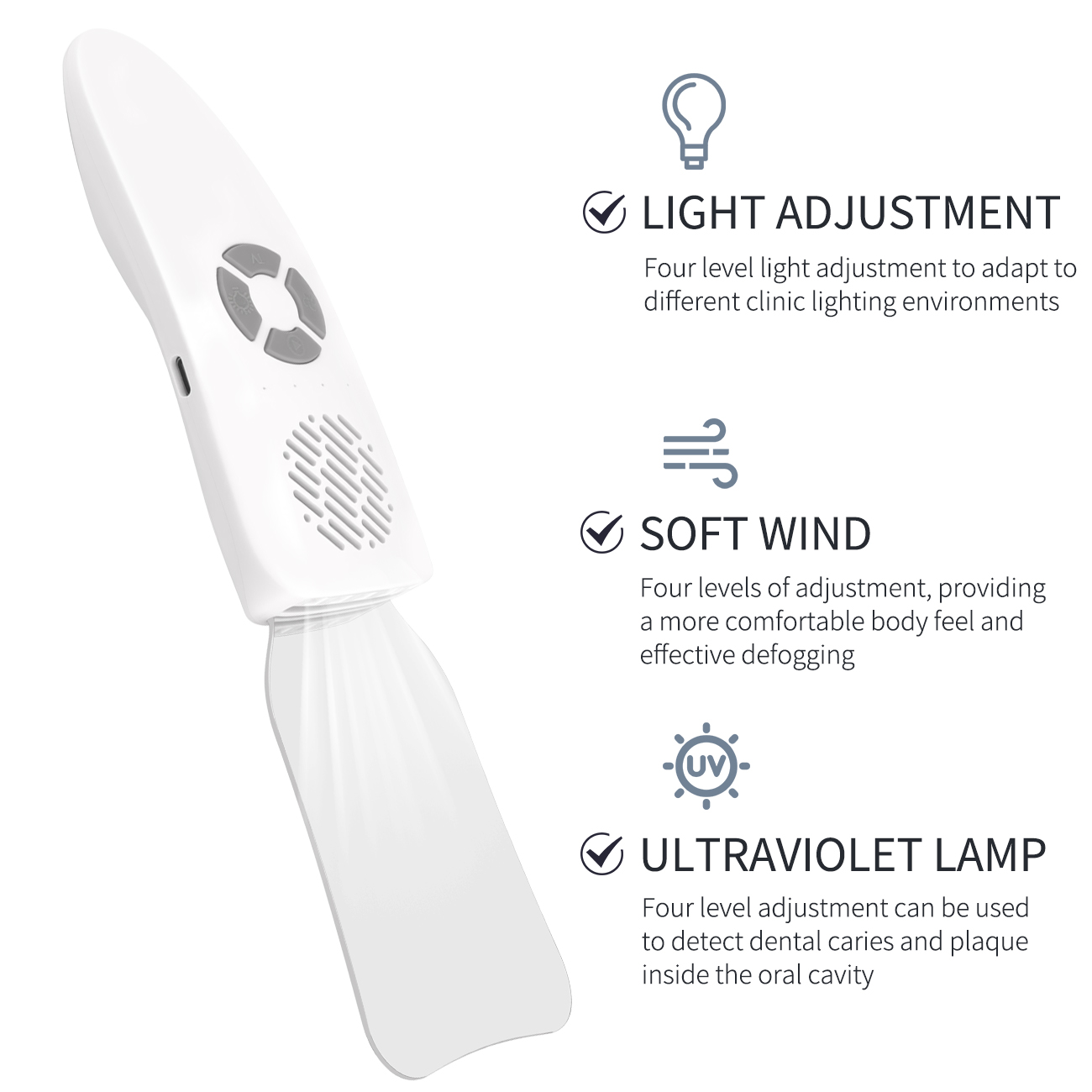 Photography Lighting Kits - Dental Anti-Fog Mirrors Kit Mirror With