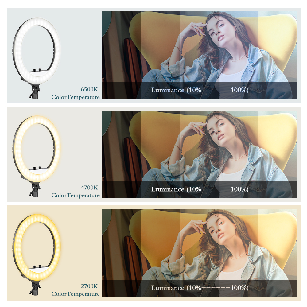 SH 18 Inch Knob Ring Light LED – Photography Lighting Wand recenzja i cena