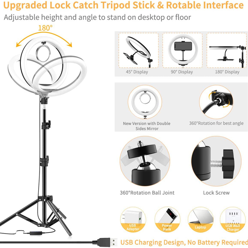 16/26/33cm Selfie Ring Light P – Photography Lighting Wand recenzja i cena