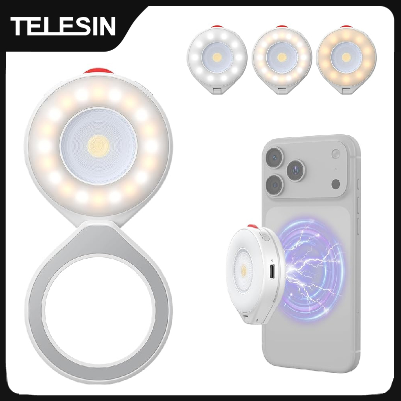 TELESIN Magnetic Flash light S – Photography Lighting Brands recenzja i cena