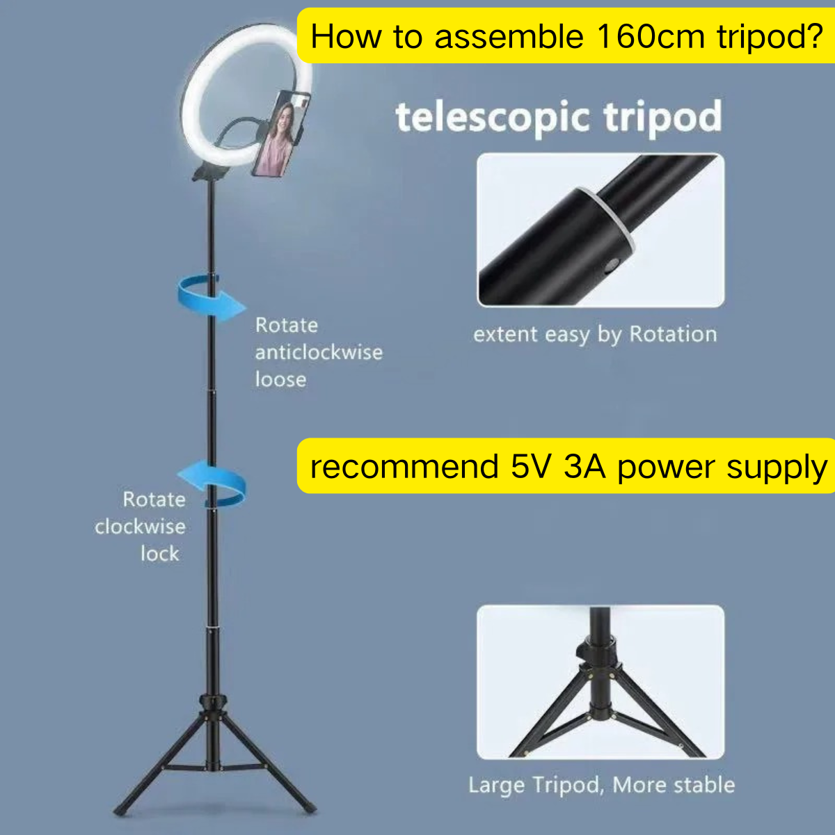 Youtube Shooting Vlog Selfie C – Photography Lighting Wand recenzja i cena