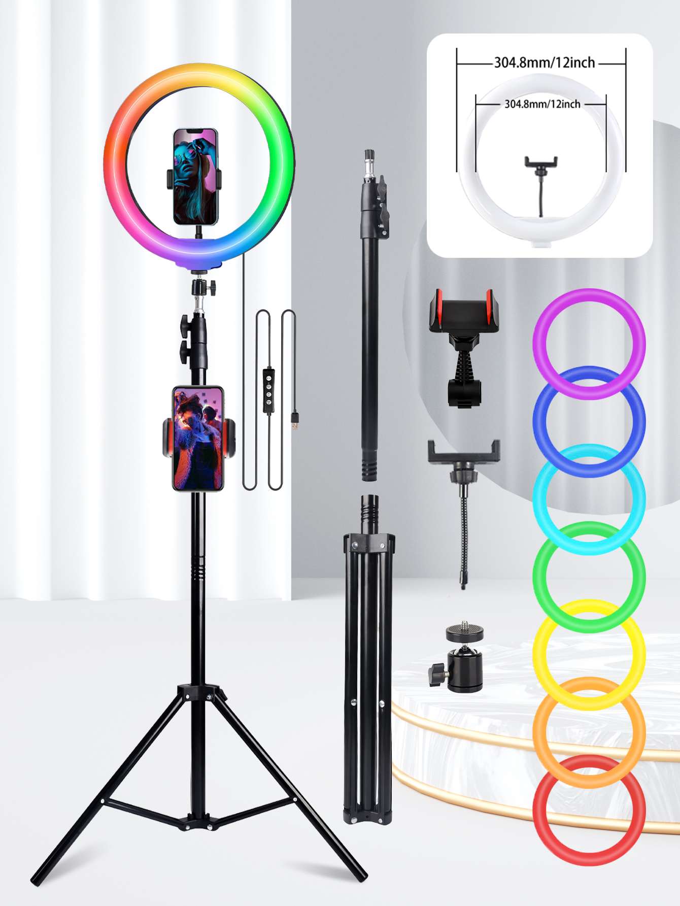 A 10 Inch Professional Selfie  – Photography Lighting Wand recenzja i cena