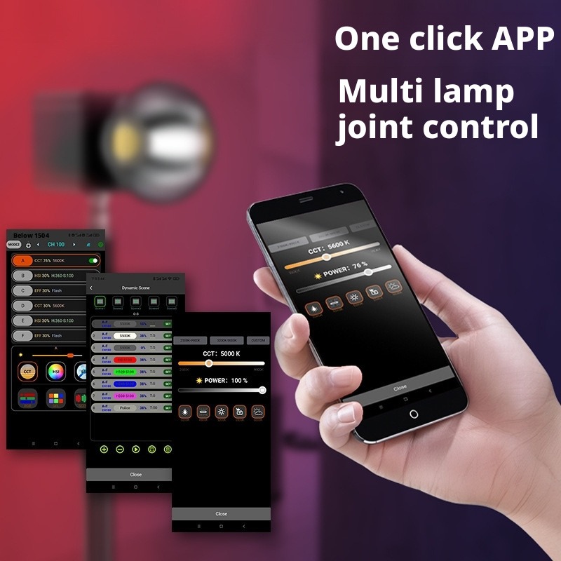 Rgb Fill Light 100w Video Live – Photography Lighting App recenzja i cena