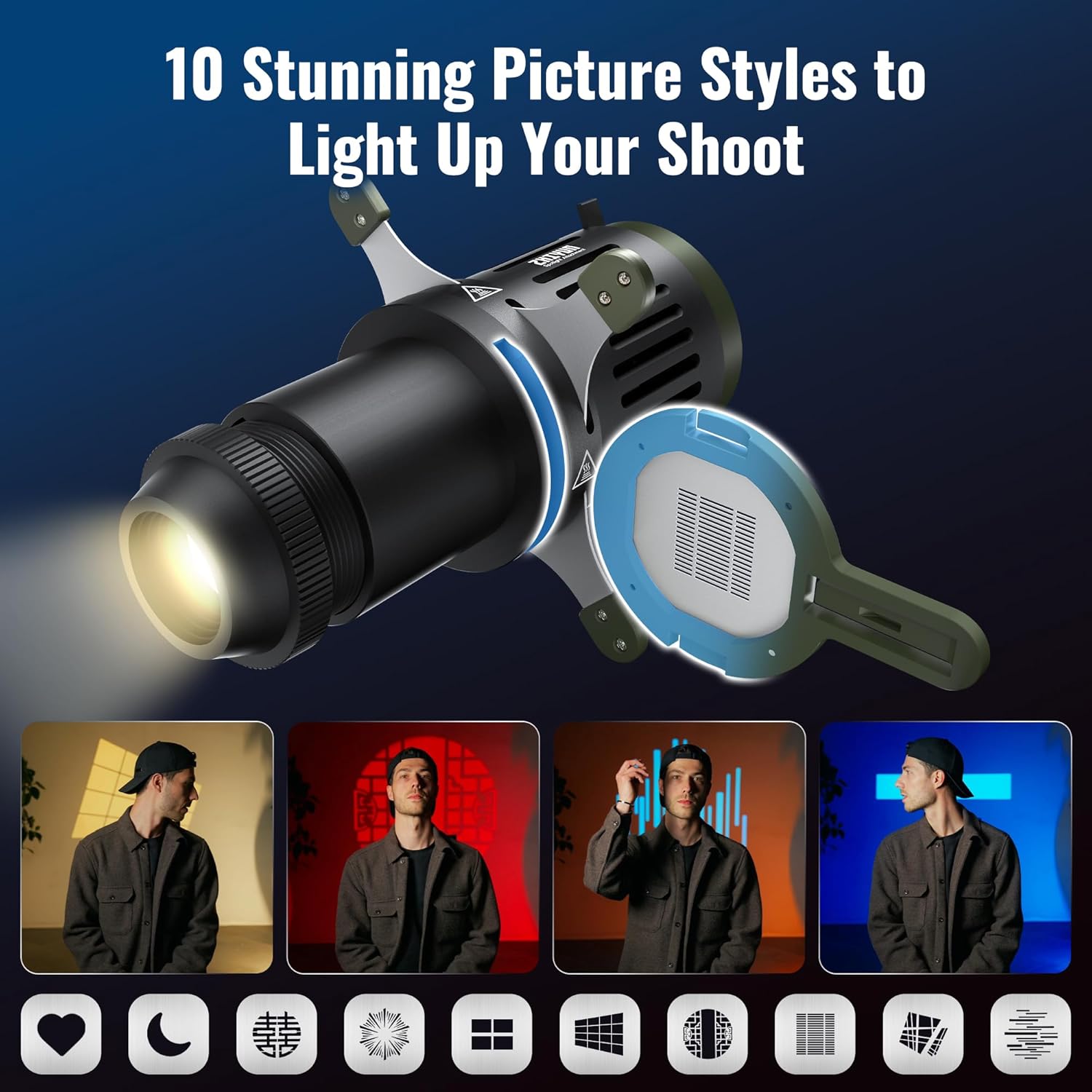 ZHIYUN Mini Spotlight Bowens M – Snoot Flash Modifier recenzja i cena