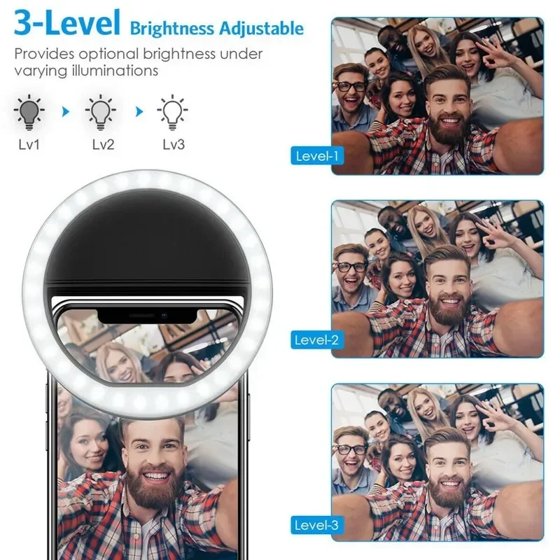 Selfie Light Clip On Light For – Photography Lighting Studio recenzja i cena