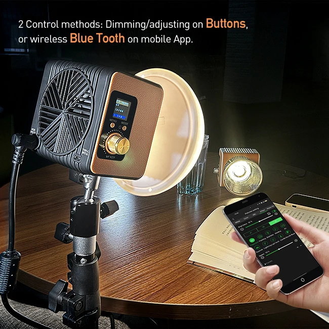YIDOBLO ZE-150BI COB Video Lig – Photography Lighting App recenzja i cena