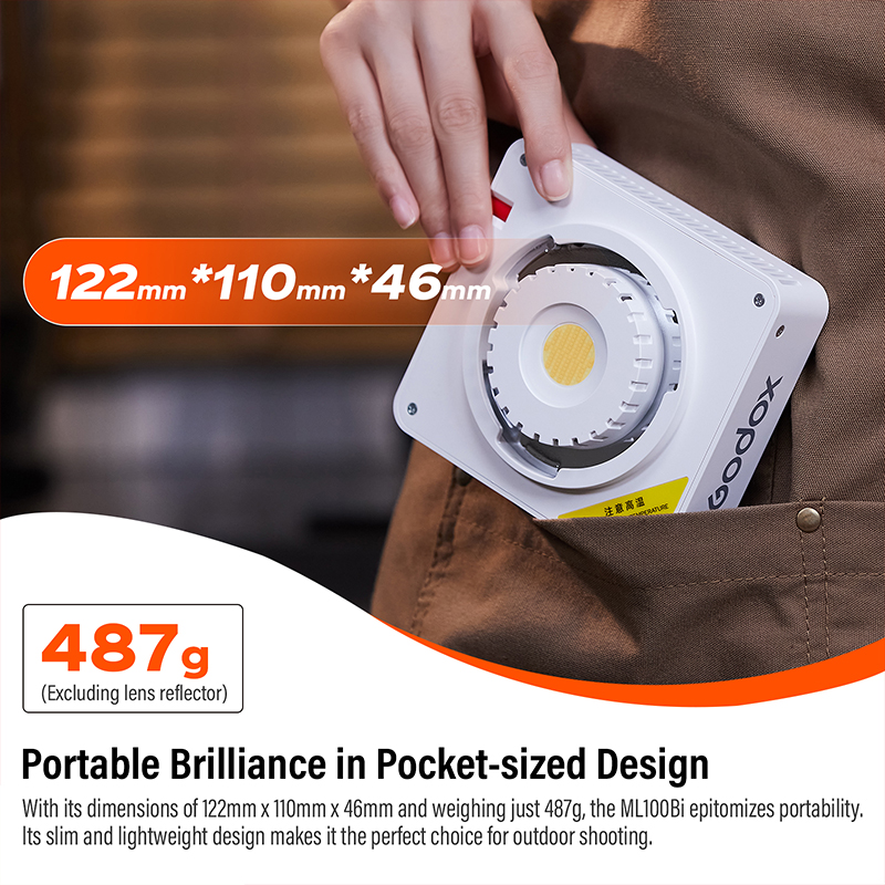 Godox ML100Bi/ML100R Bi-Color  – Photography Lighting App recenzja i cena