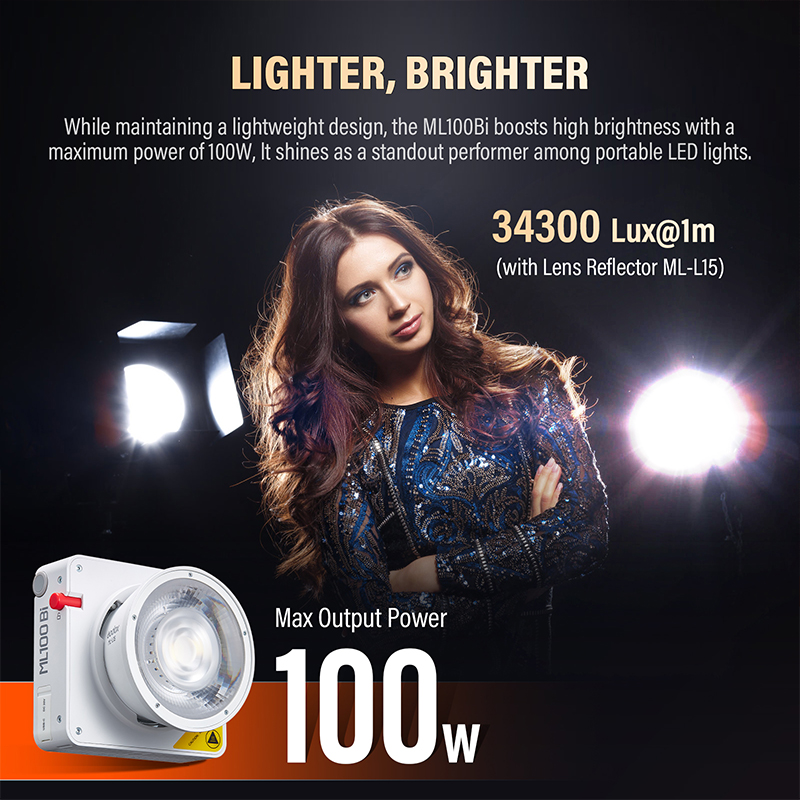 Godox ML100Bi/ML100R Bi-Color  – Photography Lighting App recenzja i cena