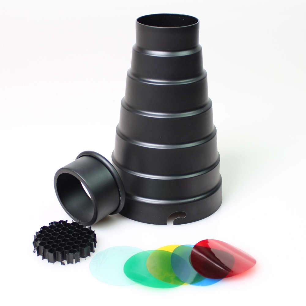 Metal Conical Snoot with Honey – Snoot Flash Modifier recenzja i cena