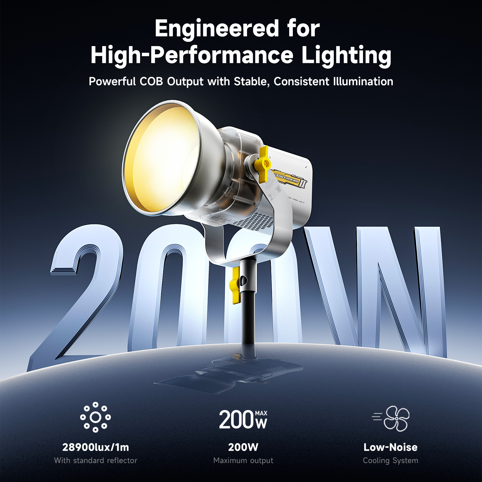  PHOTOOLEX LIGHT CONE Il 200W – Photography Lighting App recenzja i cena