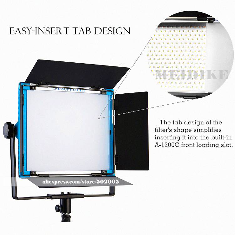 Yidoblo A-1200c 140W RGB LED L – Photography Lighting App recenzja i cena