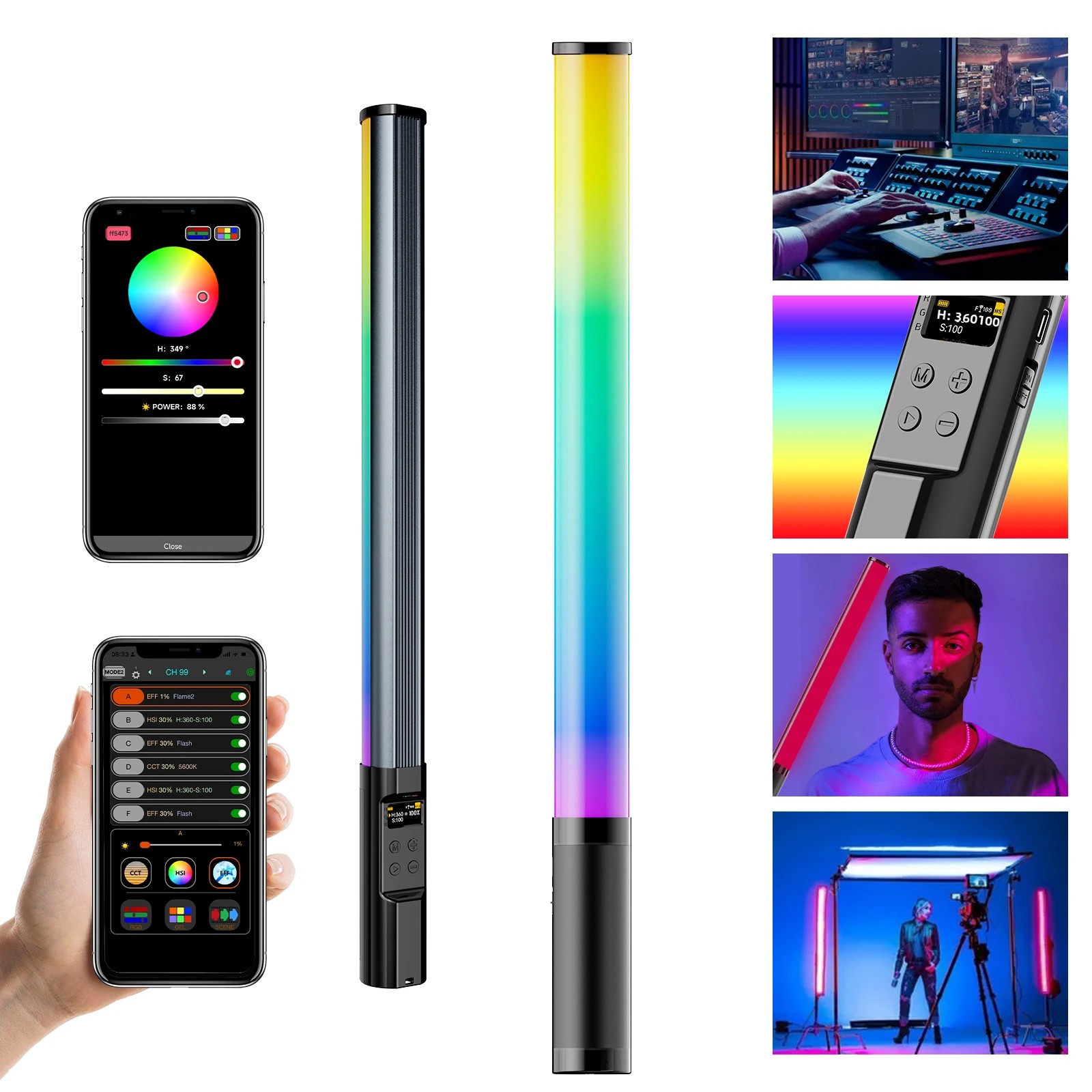 RGB Photography Light Wand Han – Photography Lighting App recenzja i cena