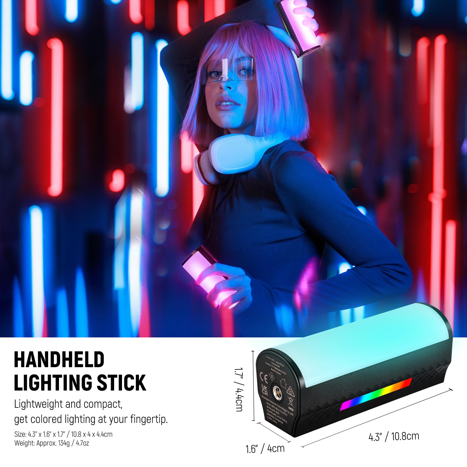 NEEWER Magnetic Handheld Light – Photography Lighting Wand recenzja i cena