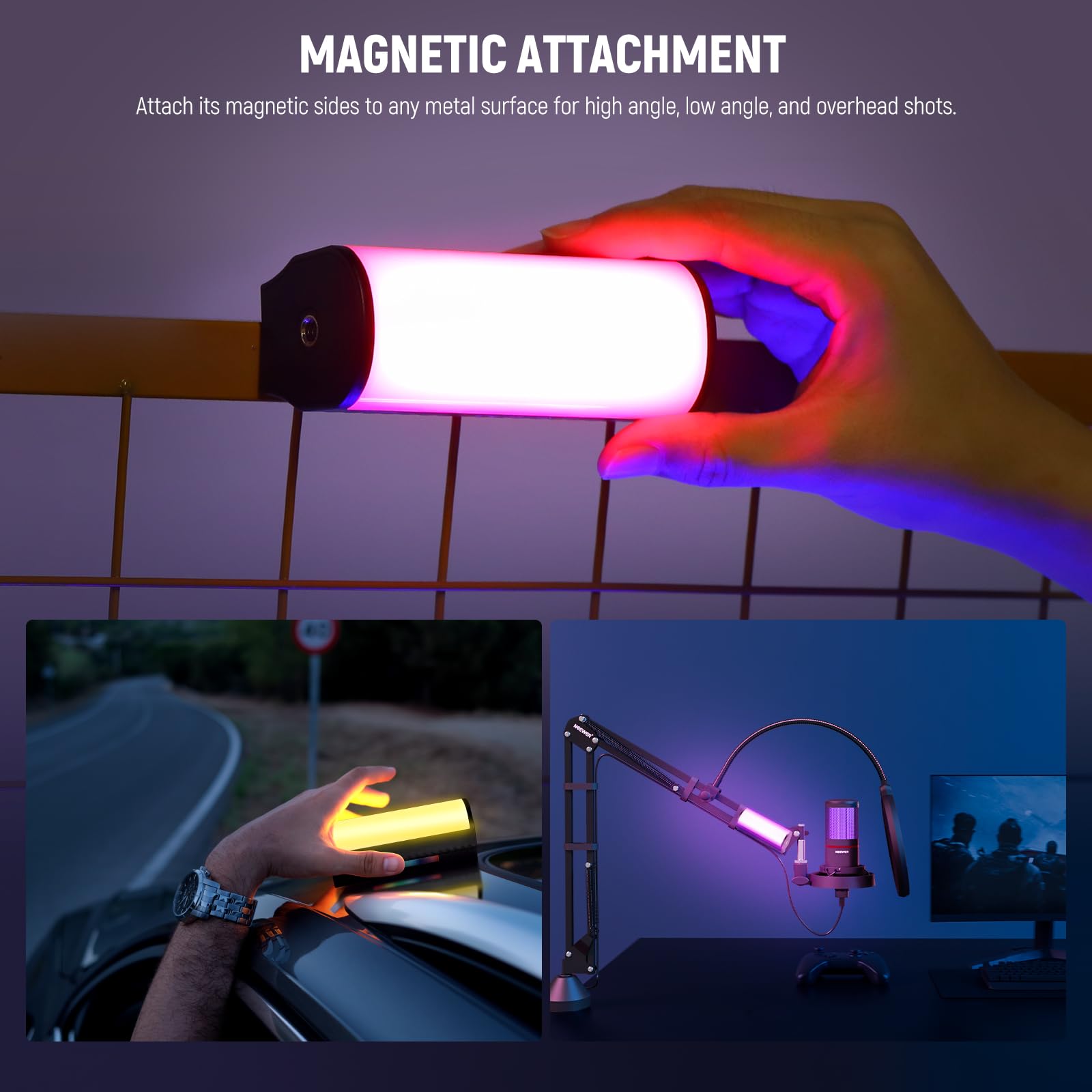 NEEWER Magnetic Handheld Light – Photography Lighting Wand recenzja i cena