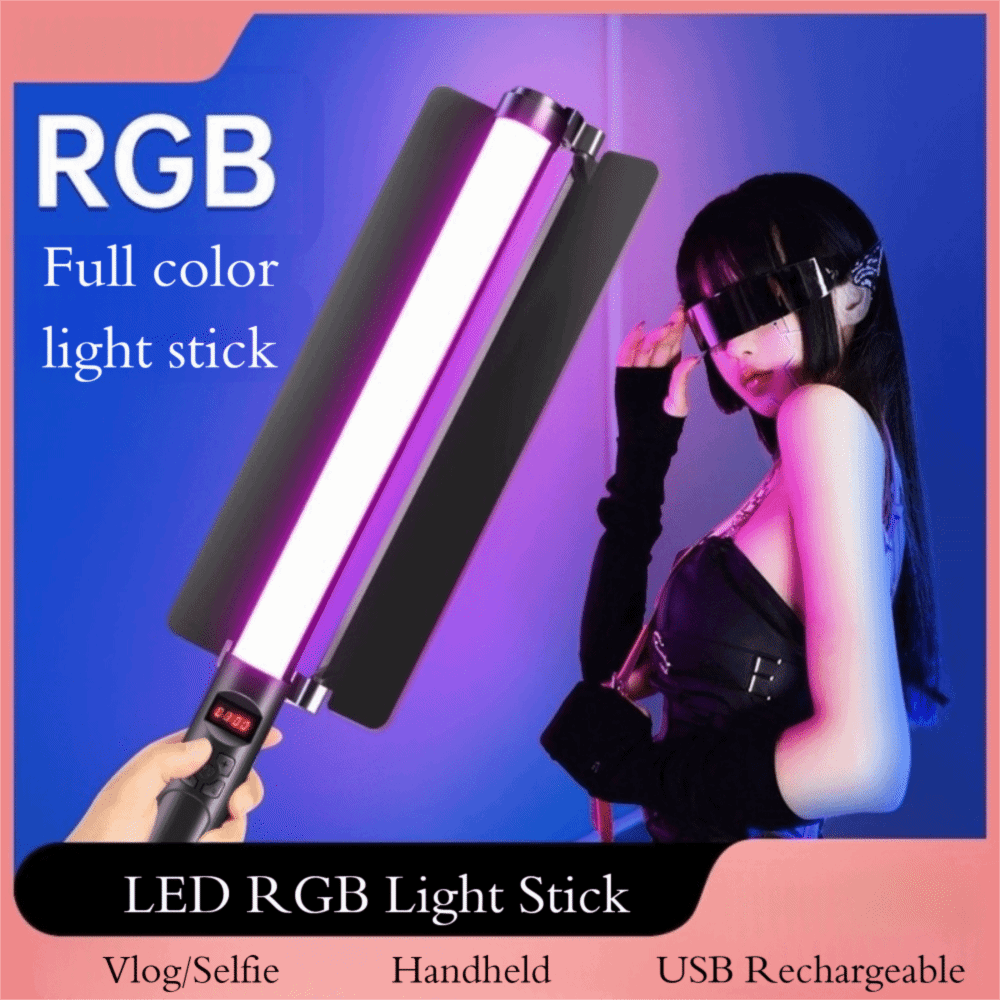 Handheld LED RGB Light Stick C – Photography Lighting Studio recenzja i cena