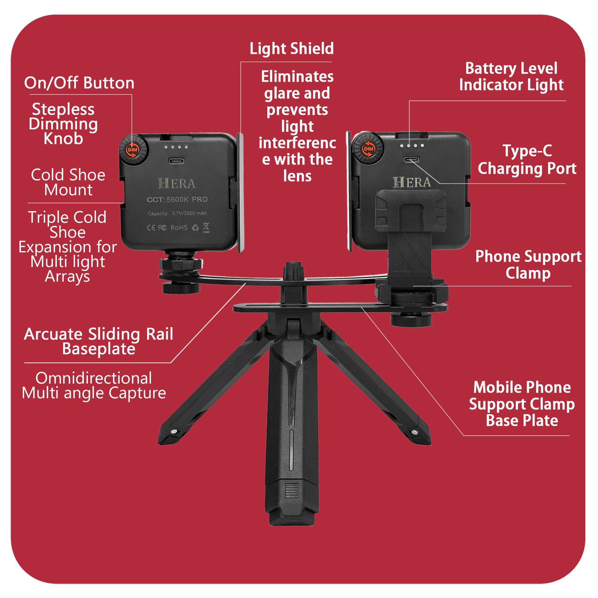 HERA Photography Light MK019 F – Photography Lighting Studio recenzja i cena