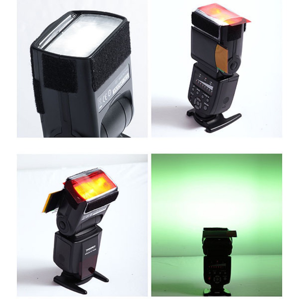 12 Colors Camera Flash Gels Li – Photography Lighting Kits recenzja i cena