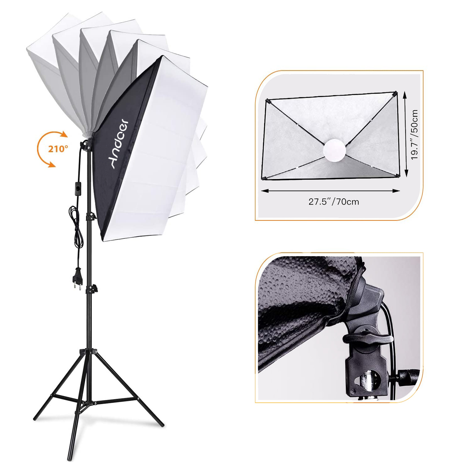 Andoer Studio Photography Ligh – Photography Lighting Kits recenzja i cena