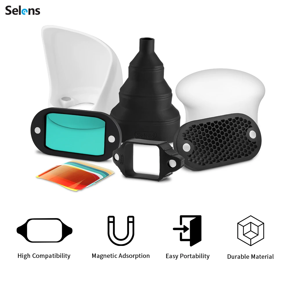 Selens Top Flash Magnetic Acce – Snoot Flash Modifier recenzja i cena