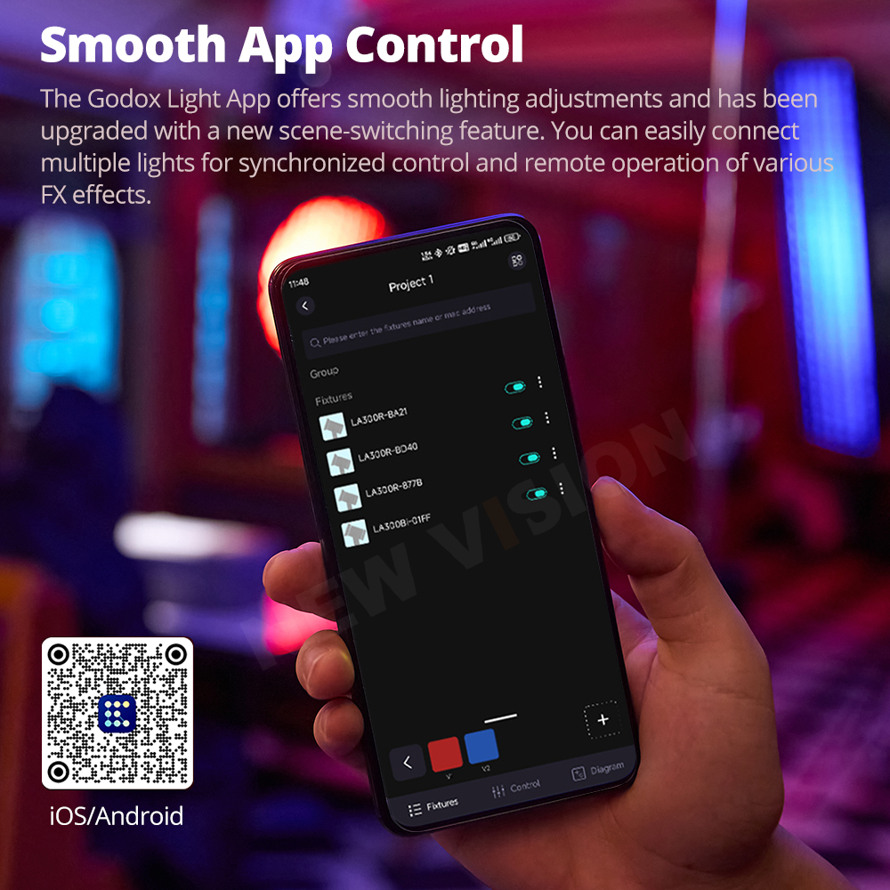 GODOX LITEMONS Full-color LED  – Photography Lighting App recenzja i cena