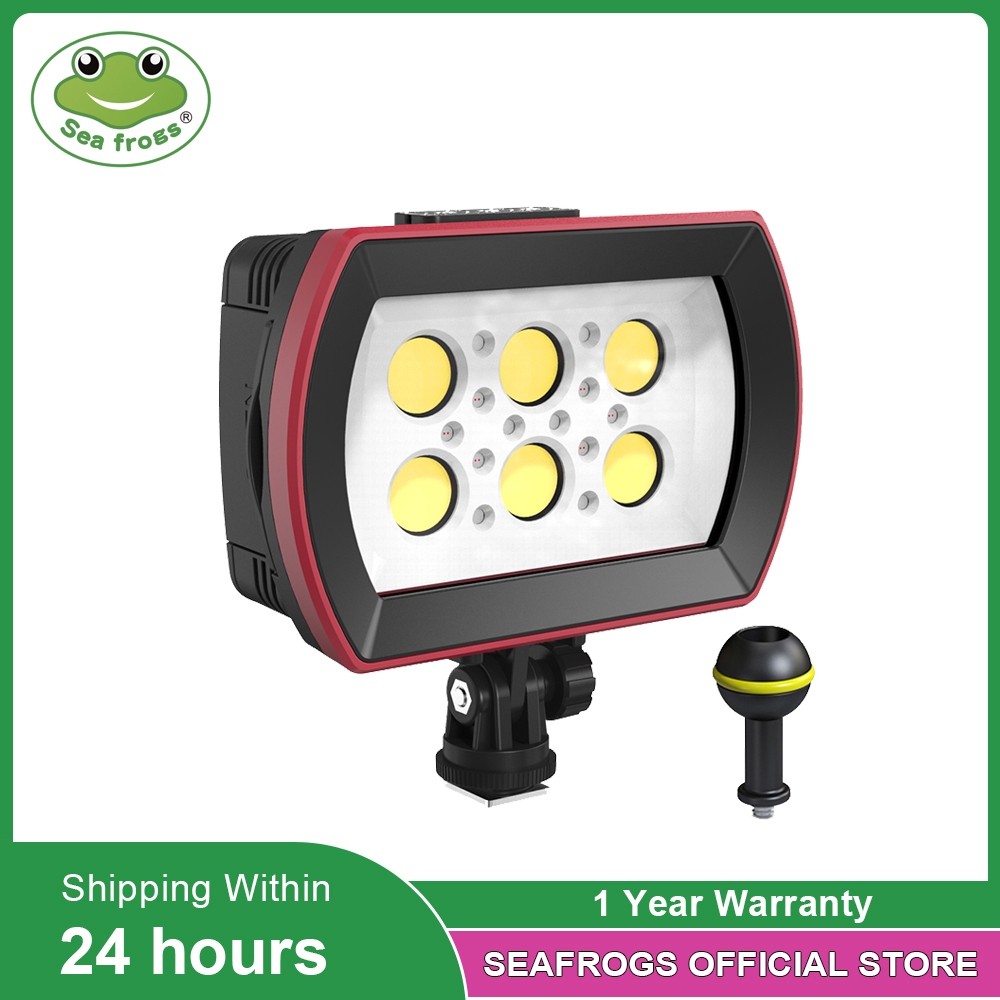 Seafrogs Aluminum LED Diving L – Photography Lighting Brands recenzja i cena