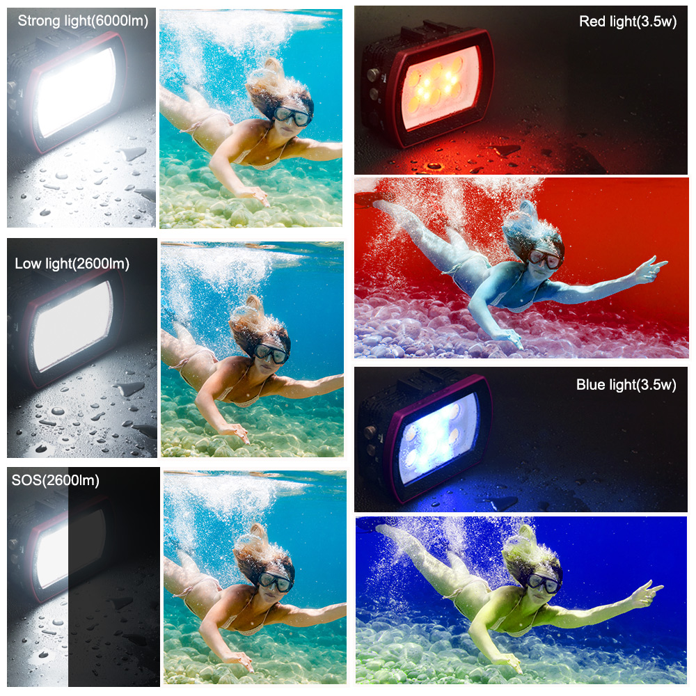 Seafrogs Aluminum LED Diving L – Photography Lighting Brands recenzja i cena